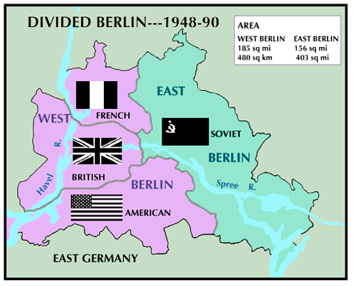 Postwar occupation and division of Germany