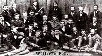 Early forms of Football being played