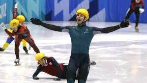 Steven Bradbury- First Australian to win gold at the Olympics.