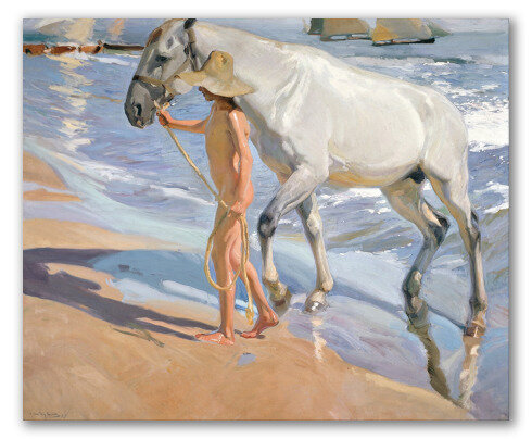 El Baño del Caballo, Sorolla
