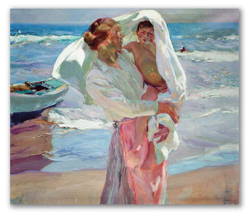 Saliendo del Baño, Sorolla