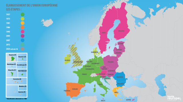 L’UE a 25 états membres