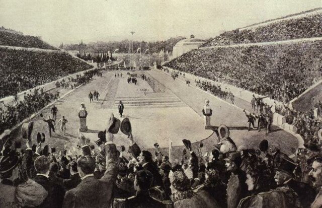 eerste olympische spelen