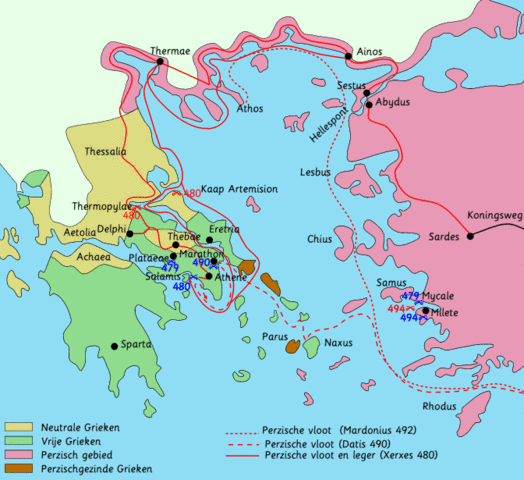begin Perzische Oorlogen