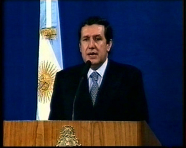 Ramón Puerta - Provisional (Presidente del Senado)