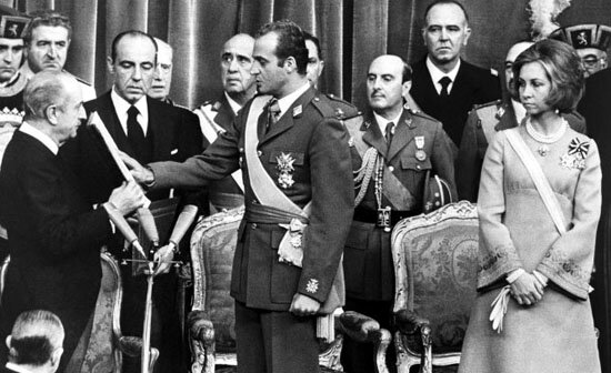 Proclamación de Juan Carlos I como rey