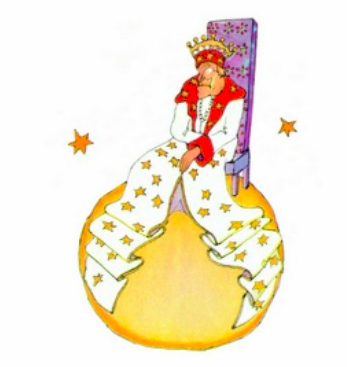 Premier visite. Le roi