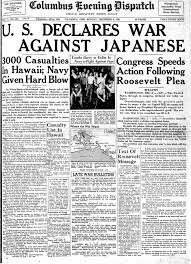 US Declares War on Japan (PT)