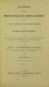 "Ensayo sobre el principio de la población "