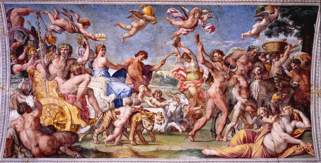 Annibal CARRACHE, le triomphe de Bacchus et Ariane