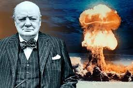 Winston Churchill announces British has an Atom Bomb