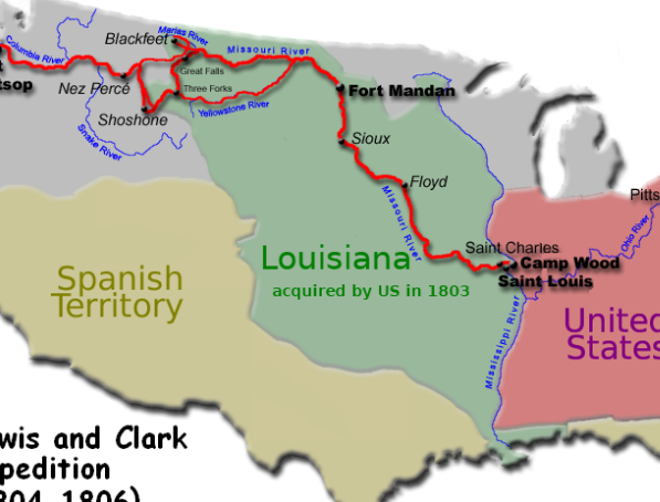 Louis and Clark expedition
