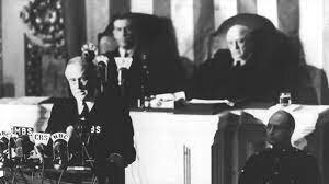 U.S. Declares war on Japan