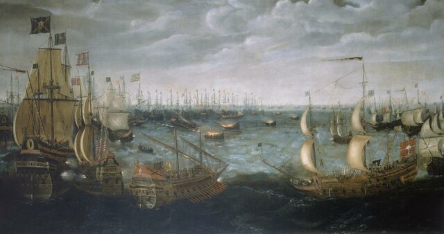 La Armada Invencible vencida