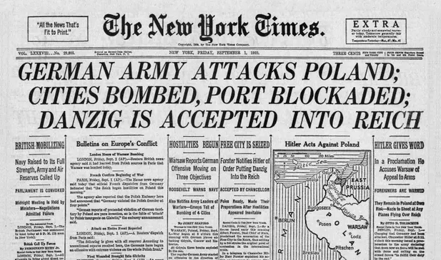 Invasion of Poland/Germany Invades Poland (Europe/European)