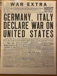 Germany declares War on US