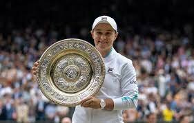 Ash Barty winning Wimbledon