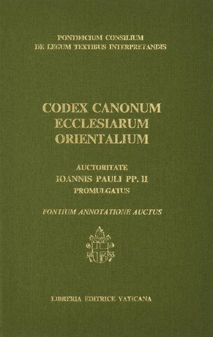 Codex Canoun Ecclesiarum orientalium