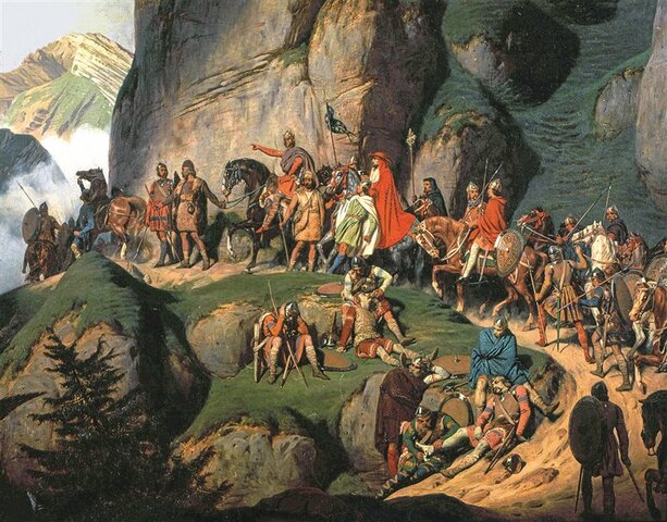 Sconfitta definitiva dei Longobardi