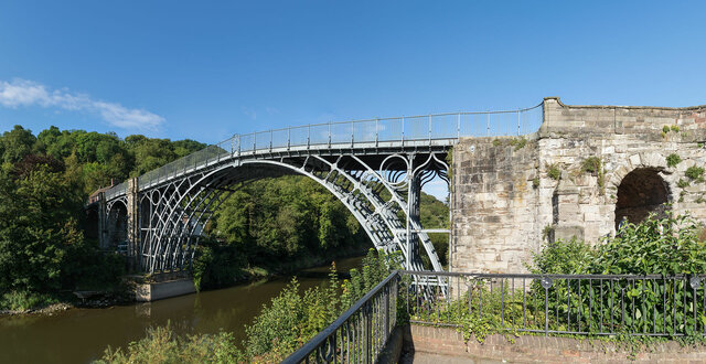 El puente sobre el río Severn En Coalbrookdale