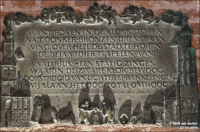 onthulling beiaardiersplaquette