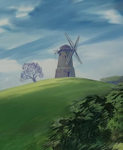 The windmill is finished