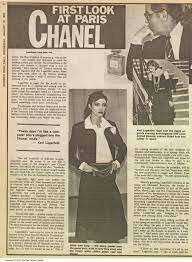 Karl Lagerfeld wird zum künstlerischen Direktor des Modehauses Chanel ernannt