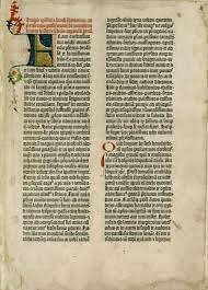 "BIBLIA DE 42 LINEAS" de GUTENBERG
