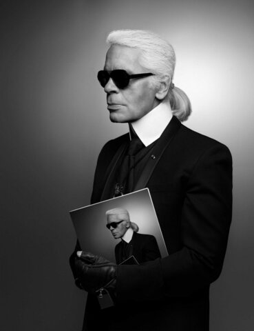 Am 19. Februar verstirbt Karl Lagerfeld in Paris, Frankreich
