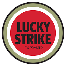 LOS CIGARRILLOS  CON  ETIQUETA "LUCKY STRIKE"
