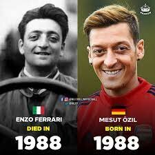 Mesut Ozil was born in 1988.