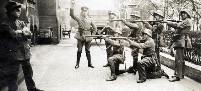 “Levantamiento comunista de la Liga Espartaquista”