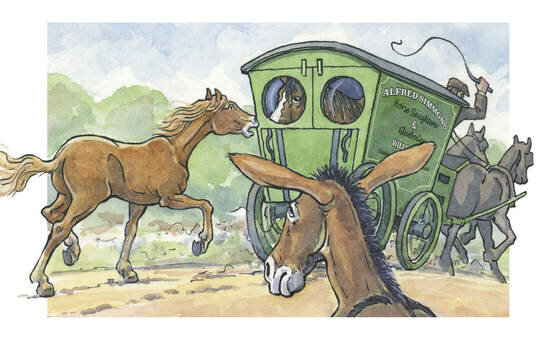 Boxer is sold to a glue factory