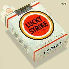 Logo de Etiqueta de Lucky Strike de Raymond Loewy
