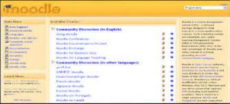 Red interna de fuente abierta, Moodle