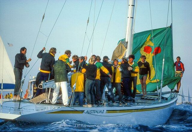 Australia wins the Americas Cup