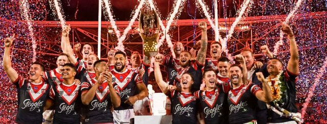 Roosters win back to back grandfinals in 2018,19