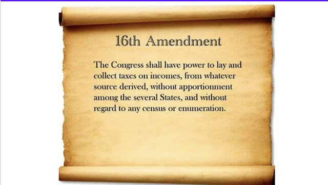 16th Amendments