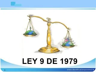 Ley 9 de 1979
