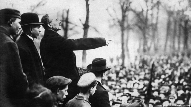 Inicio de la Revolución de Noviembre de Alemania