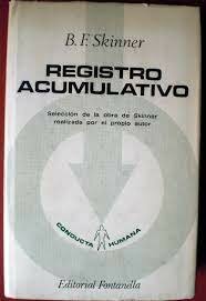 Publicación ¨Registro Acumulativo¨ por Skinner