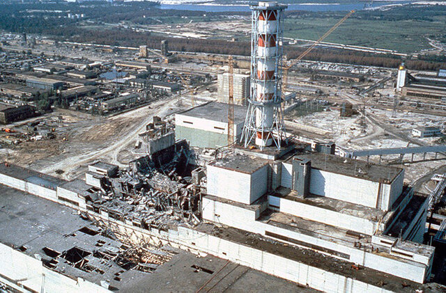 Accidente nuclear de Chernobyl.