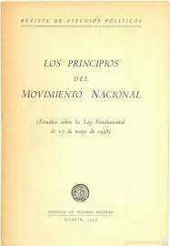 Ley de Principios del Movimiento Nacional.