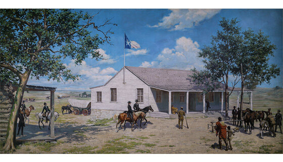 Texas Declares independence from Mexico