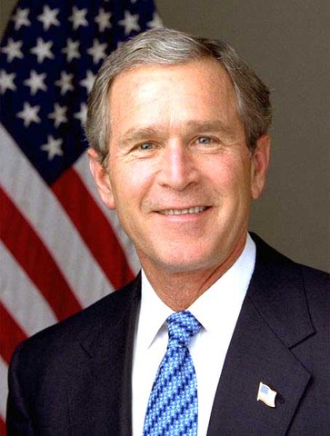 George W. Bush wins presidential election