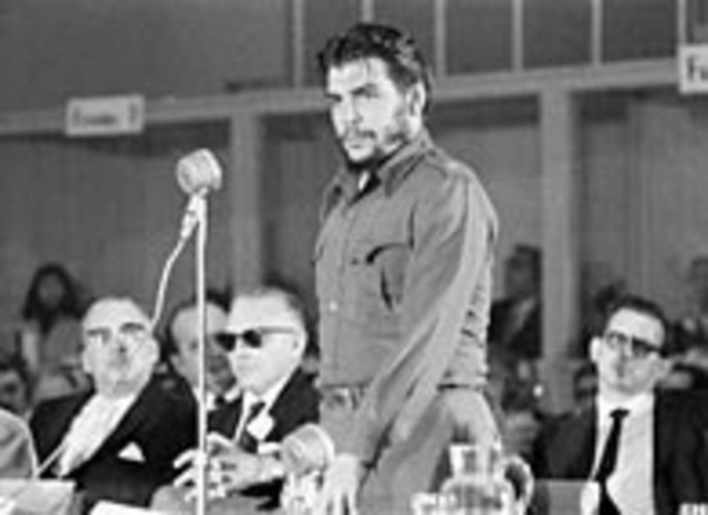 El Che Guevara arriba a Punta del Este