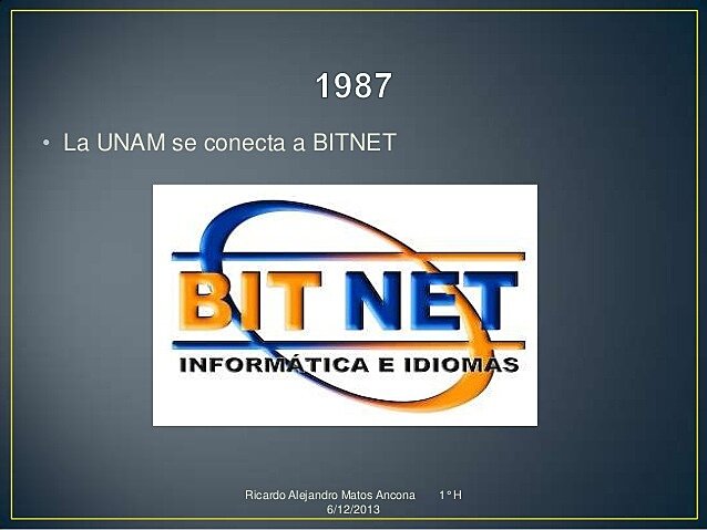 BITNET y la UNAM