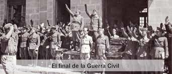 FIN GUERRA CIVIL ESPAÑOLA