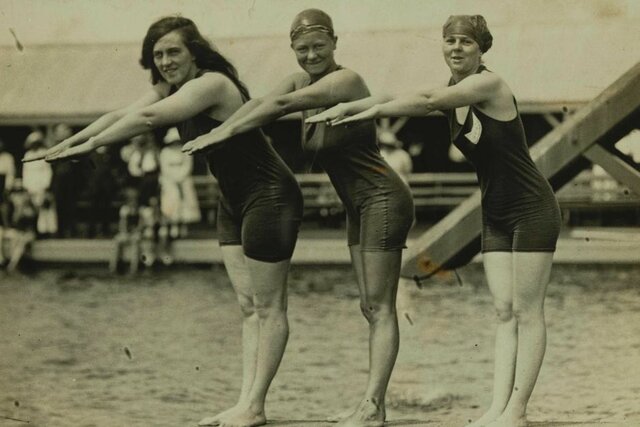 Women represented Australia for the first time at the Olympics