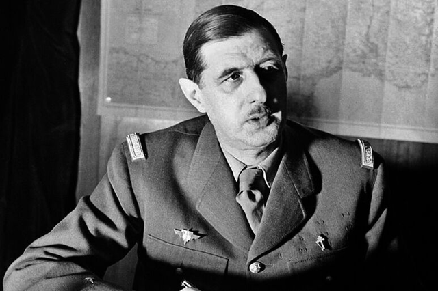Charles de Gaulle.